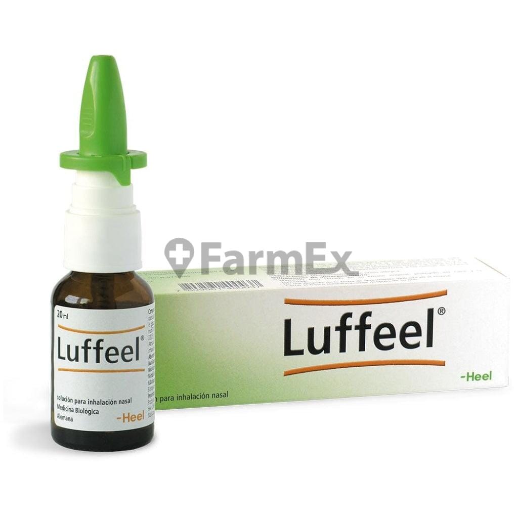 Luffeel Solución para Inhalación Nasal x 20 mL Farmex-Pluxee-Persistente